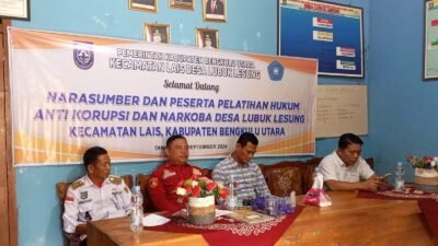Pemerintahan Desa Lubuk Lesung laksanakan Pelatihan,  Penyuluhan Hukum untuk Masyarakat