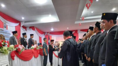 Pelantikan 30 Anggota DPRD Kabupaten Bengkulu Utara Periode 2024-2029